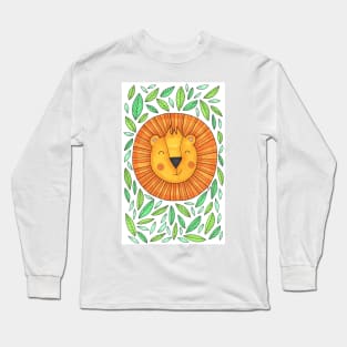 Little Jungle Lion Long Sleeve T-Shirt